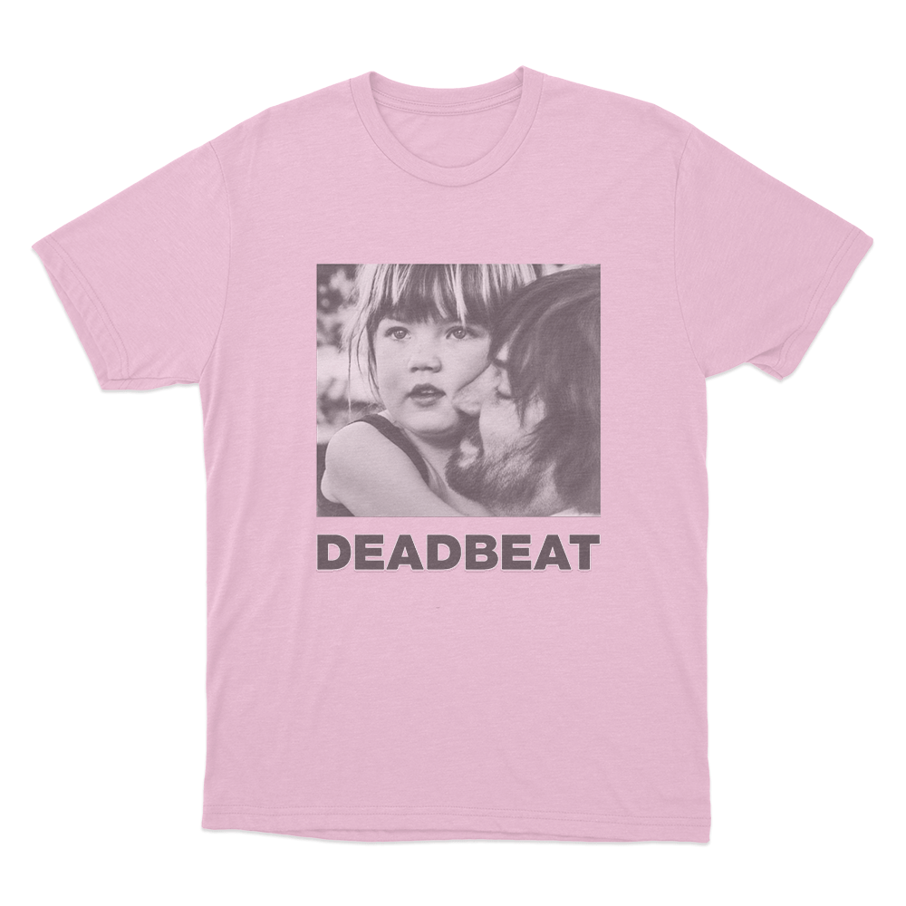 Deadbeat Cover Unisex T Shirt Pink Deadbeat Cover Unisex T Shirt Pink