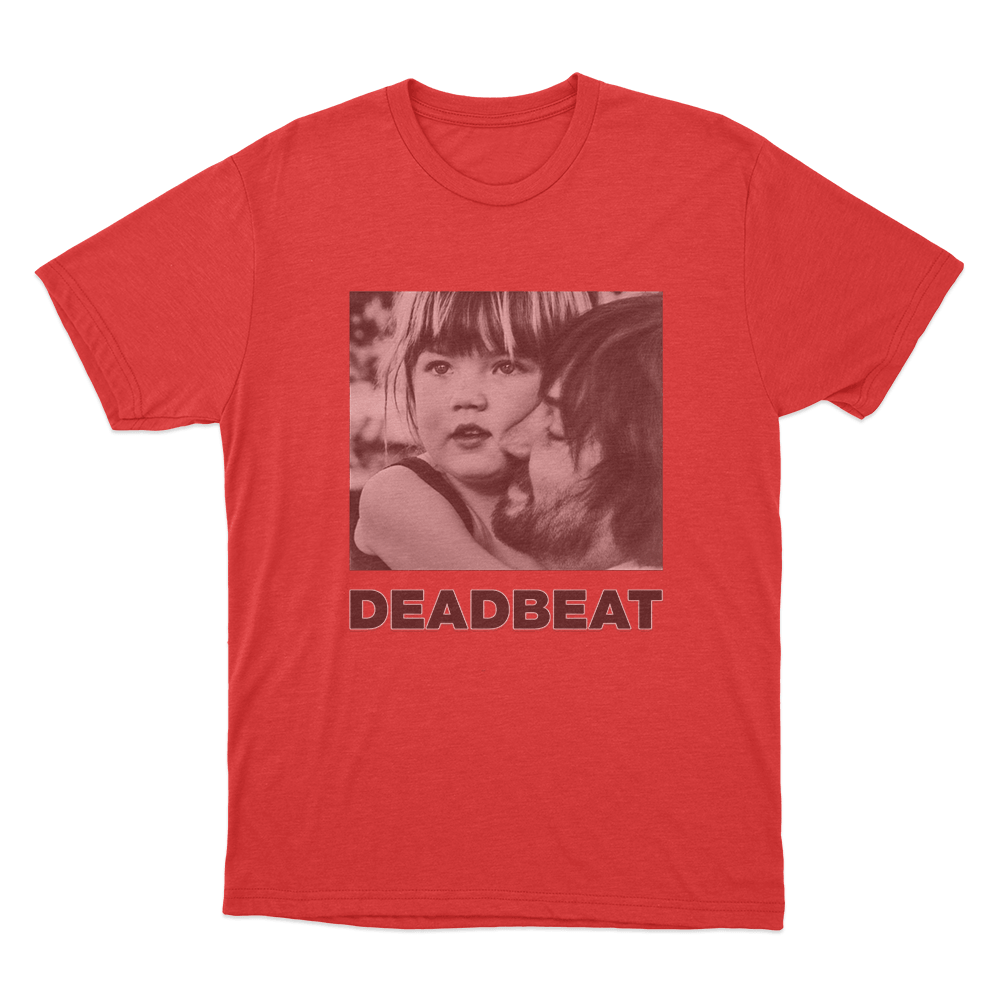 Deadbeat Cover Unisex T Shirt Red Deadbeat Cover Unisex T Shirt Red