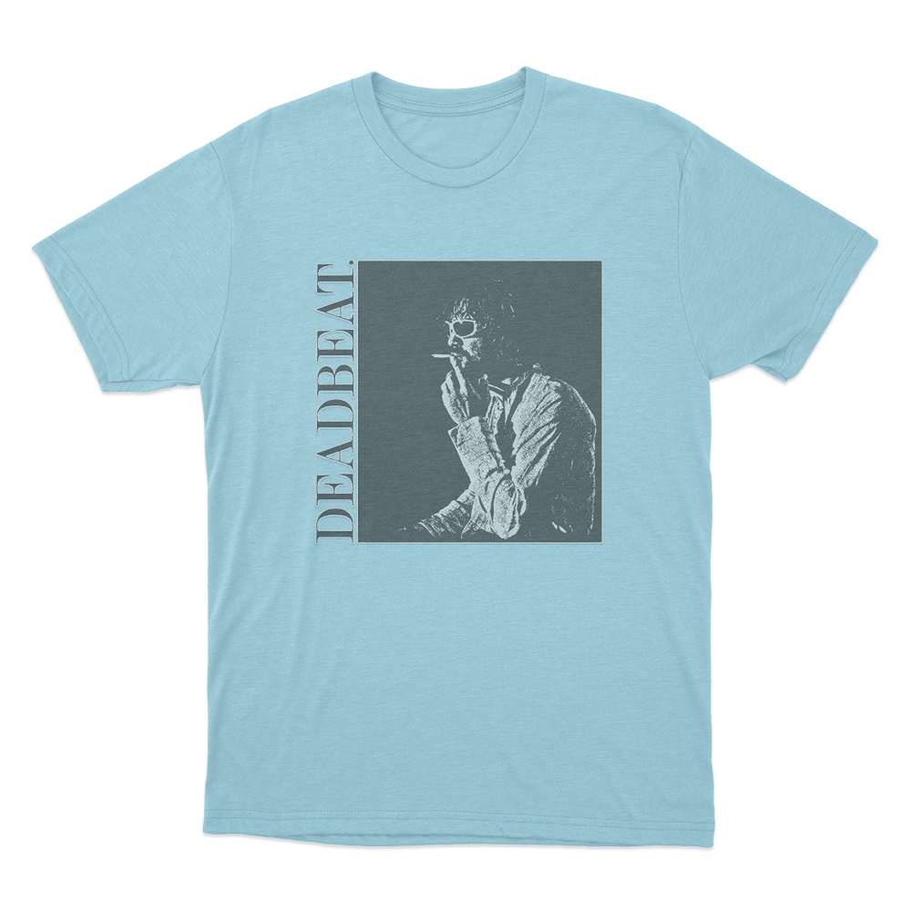Deadbeat Portrait Unisex T Shirt Sky Blue Deadbeat Portrait Unisex T Shirt Sky Blue