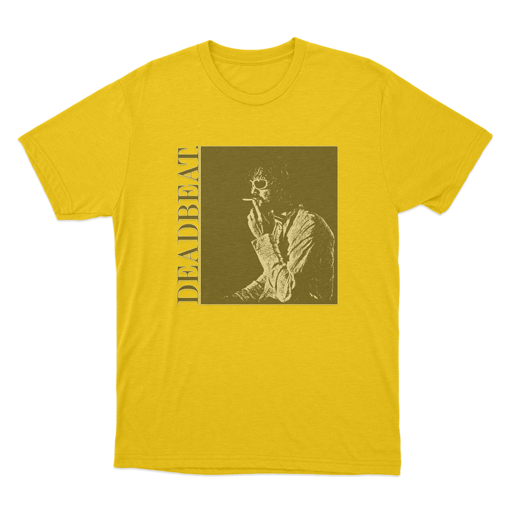 Deadbeat Portrait Unisex T Shirt Yellow Deadbeat Portrait Unisex T Shirt Yellow