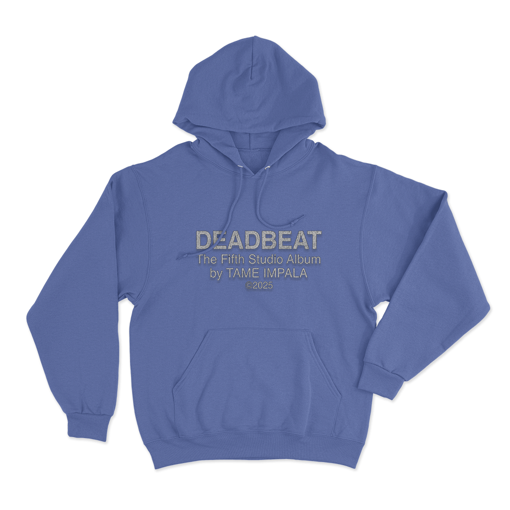 Deadbeat Unisex Hoodie Blue Deadbeat Unisex Hoodie Blue