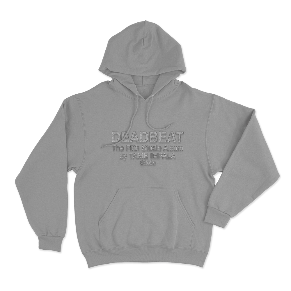 Deadbeat Unisex Hoodie Grey Deadbeat Unisex Hoodie Grey