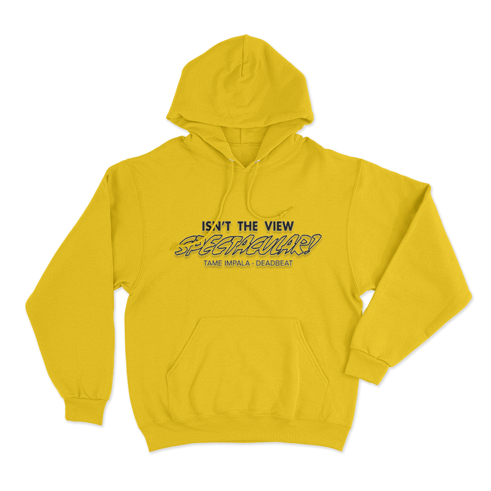 Isn’t The View Spectacular! Unisex Hoodie Yellow Isnt The View Spectacular Unisex Hoodie Yellow