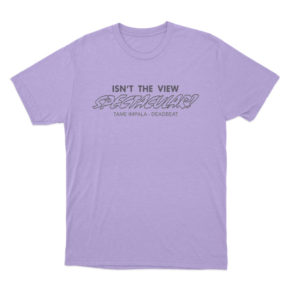 Isn’t The View Spectacular! Unisex T Shirt Purple Isnt The View Spectacular Unisex T Shirt Purple