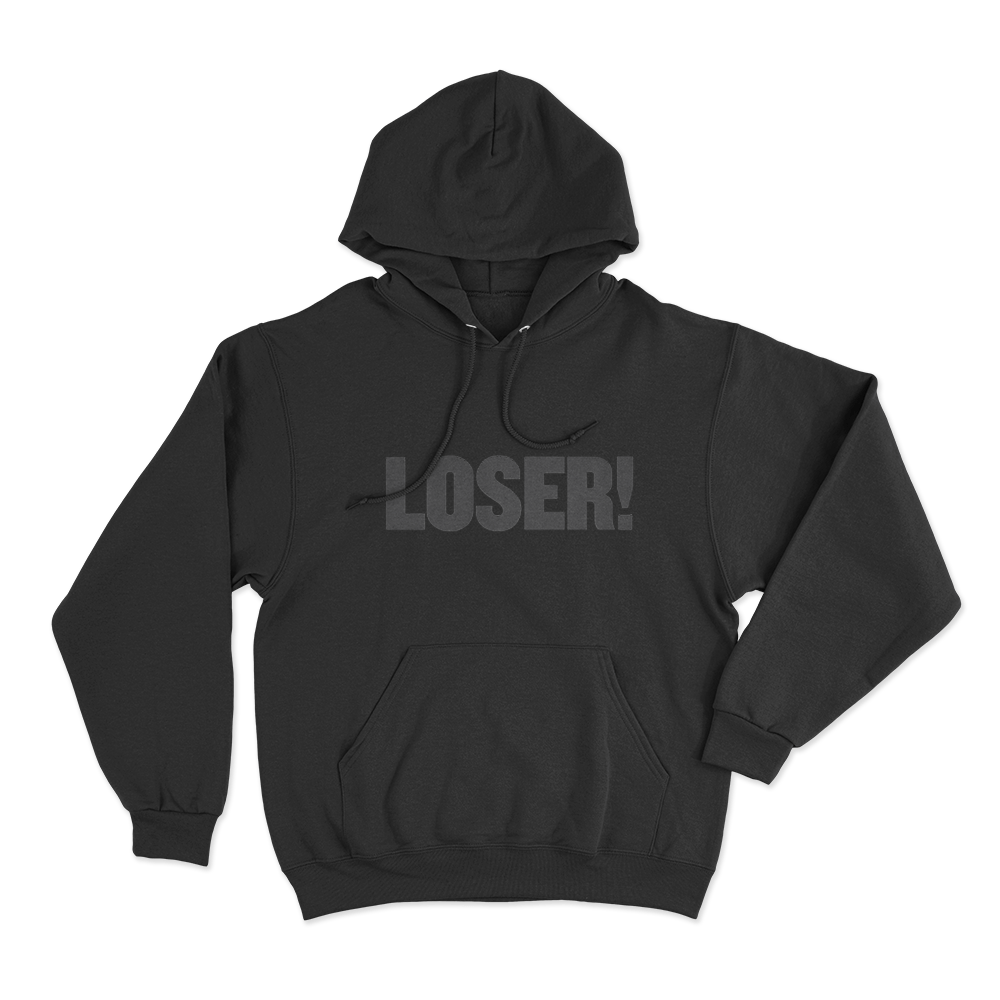 Loser Unisex Hoodie Black Loser Unisex Hoodie Black