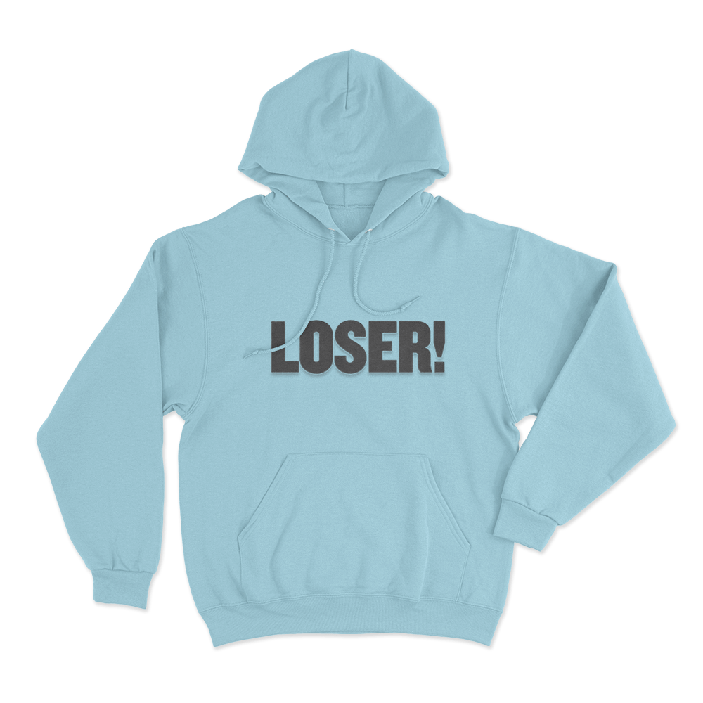 Loser Unisex Hoodie Sky Blue Loser Unisex Hoodie Sky Blue