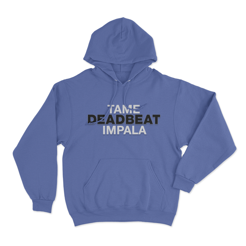 Tame Impala Deadbeat Unisex Hoodie Blue Tame Impala Deadbeat Unisex Hoodie Blue