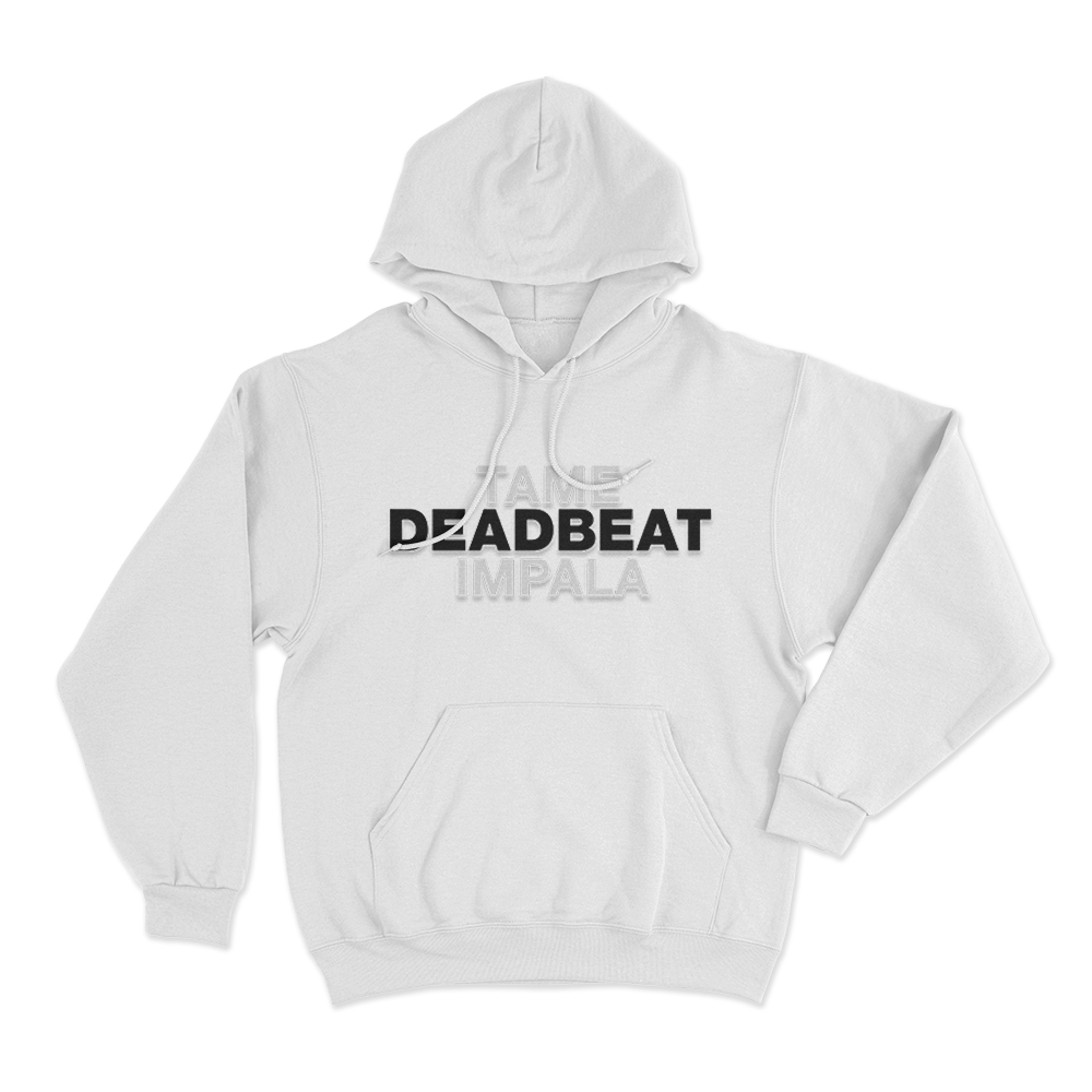 Tame Impala Deadbeat Unisex Hoodie White Tame Impala Deadbeat Unisex Hoodie White