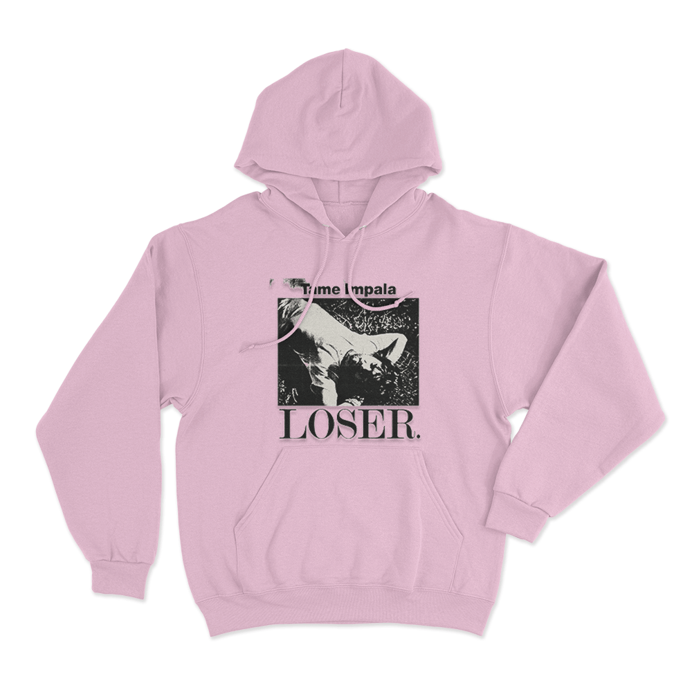 Tame Impala Loser Unisex Hoodie Pink Tame Impala Loser Unisex Hoodie Pink