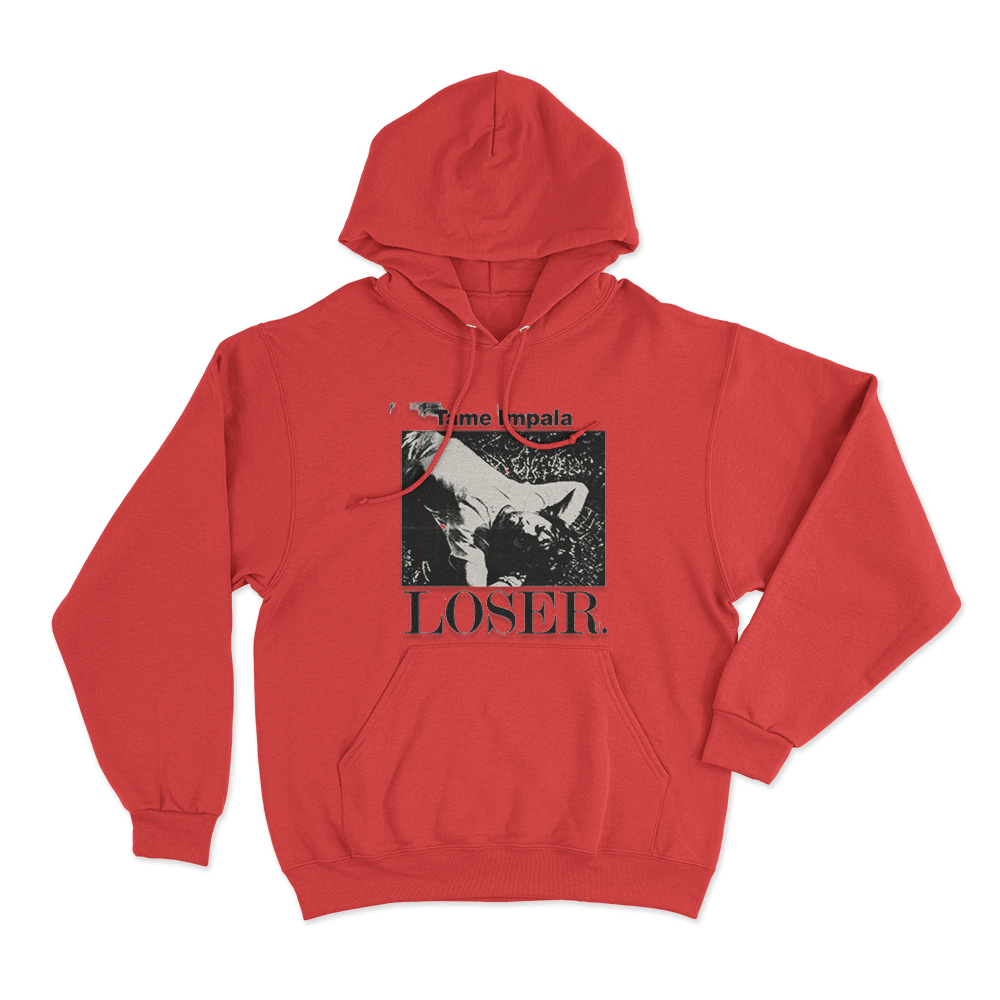 Tame Impala Loser Unisex Hoodie Red Tame Impala Loser Unisex Hoodie Red