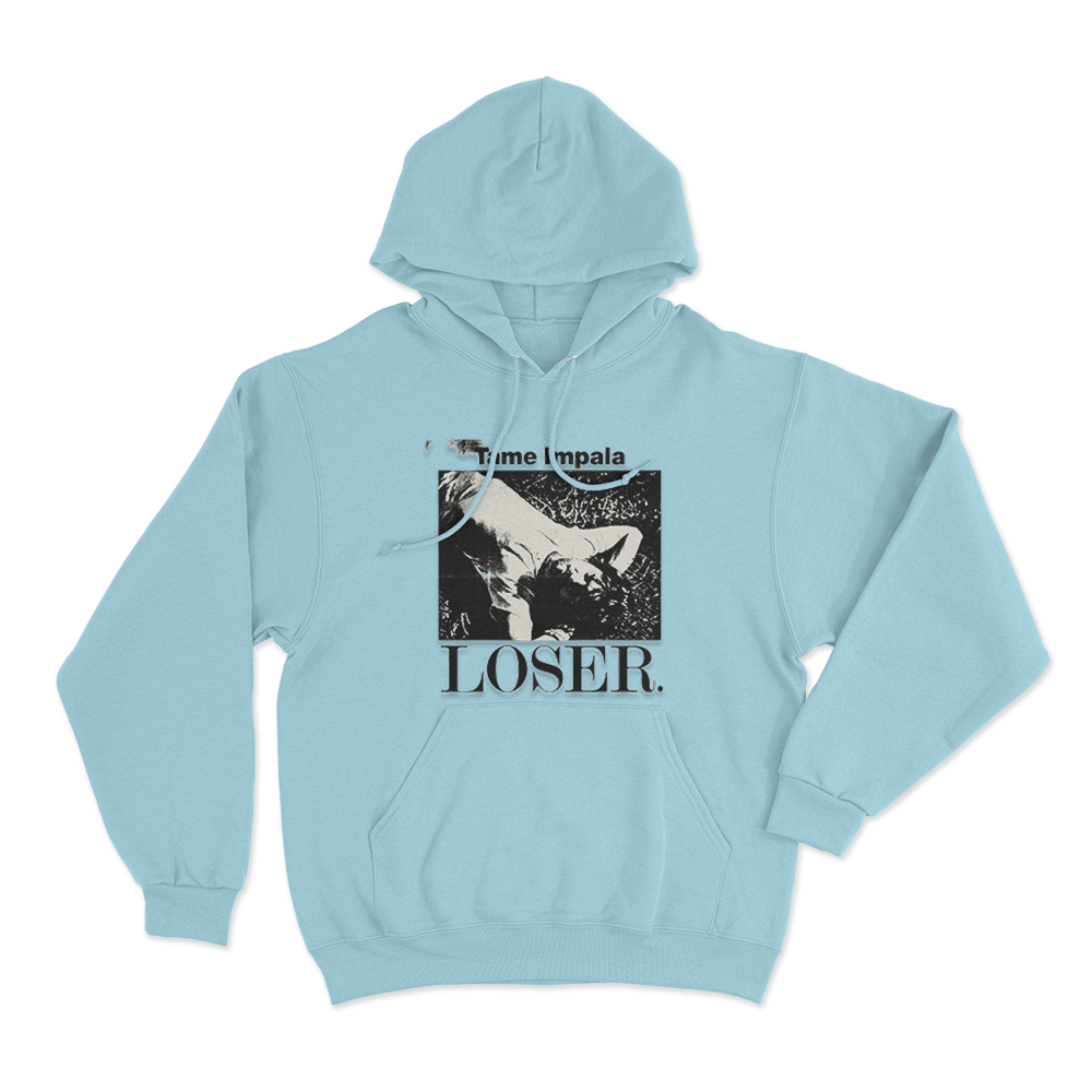 Tame Impala Loser Unisex Hoodie Sky Blue Tame Impala Loser Unisex Hoodie Sky Blue